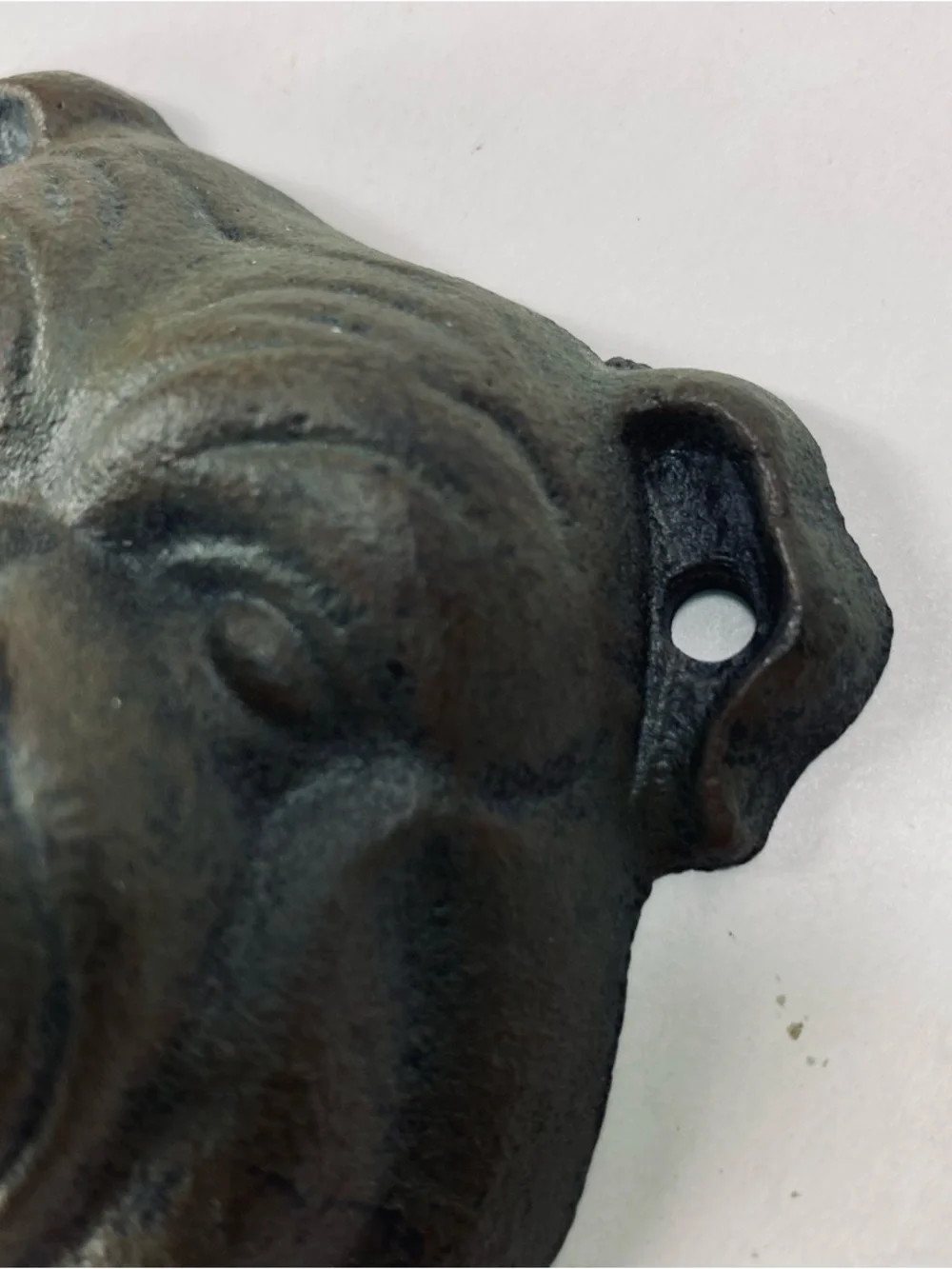 Vintage-style Wall-Mounted Bulldog Bottle Opener Cast Iron